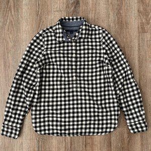 Tommy Hilfiger Kid's Pullover Plaid Flannel Top Small